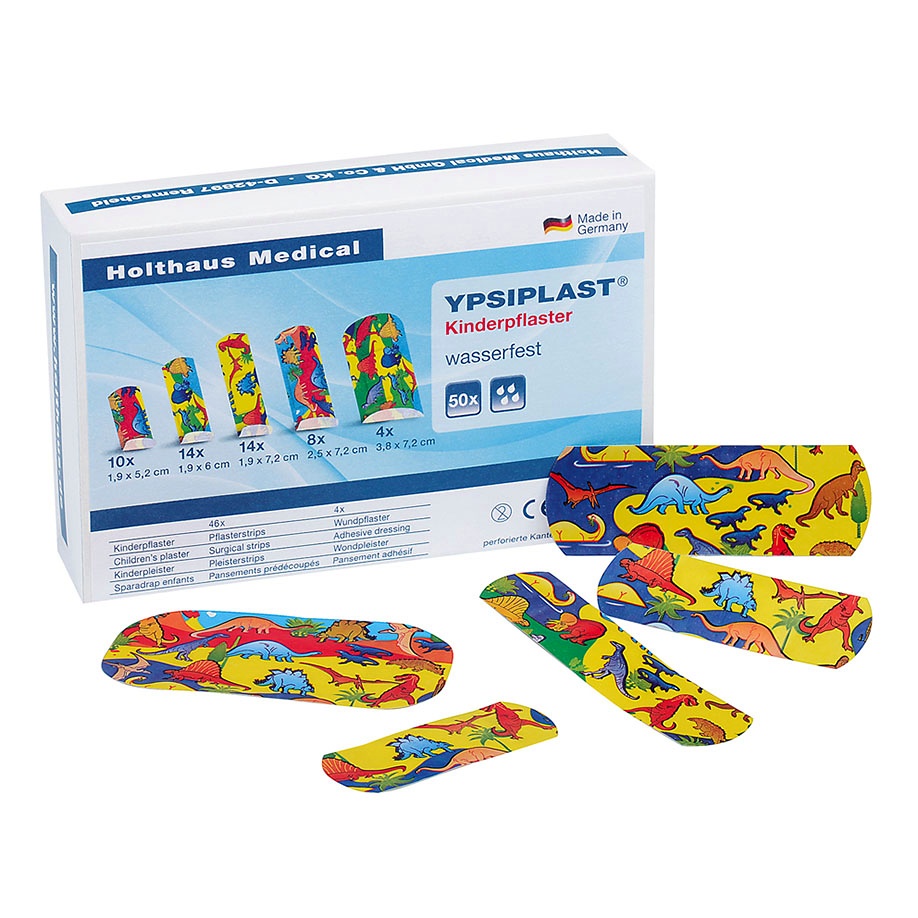 [HOL 40790] YPSIPLAST Kinderpflaster Wasserfest (50 Strips)
