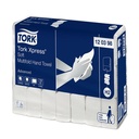 Tork Xpress Multifold-Handtücher H2 Weiß 2-lagig 25,5 x 21,2 cm (21x180 Bl.)