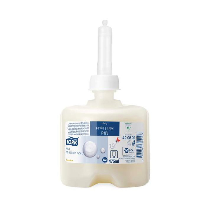 Tork Premium Mild Mini Flüssigseife S2 (8 x 475 ml)