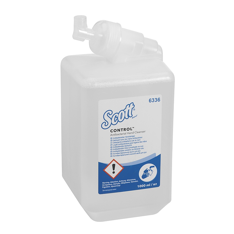 [KIM 6336] SCOTT Control antibakterieller Handreiniger, transparent (6 x 1 Ltr.)