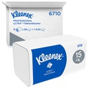 KLEENEX Ultra Falthandtücher medium 3-lagig, weiß, 31,8x21,5cm (15 x 96 Bl.)