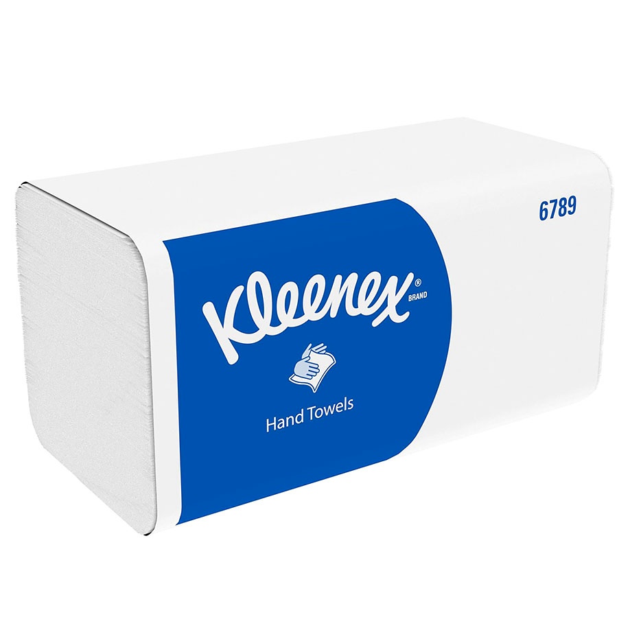 [KIM 6789] KLEENEX Handtücher F4, klein 2-lagig, weiß, 21 x 21,5 cm