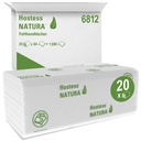 Hostess Natura Handtücher, 2-lagig Weiß, 50 x 25 cm (20 x 84 Bl.)