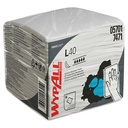WYPALL L40 Wischtücher, 1-lagig Weiß, 30,4 x 31,7 cm (18 x 56 Bl.)