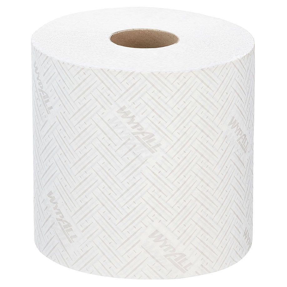 WYPALL Papierreinigungstücher 1-lagig, weiß,18,5 x 38 cm (6 x 630 Bl.)