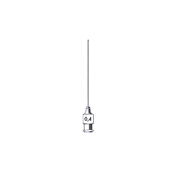[KRA 1404LL-04] Injektionskanülen 1404 LL Gr. 4 Ø 0,4 mm, 40 mm lang, unsteril