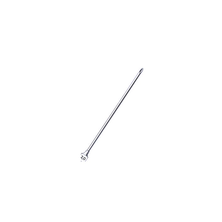 Punktions-u. Anästhesiekanülen 1408LL Gr. 20, Ø 2,0 mm, 80 mm lang, unsteril
