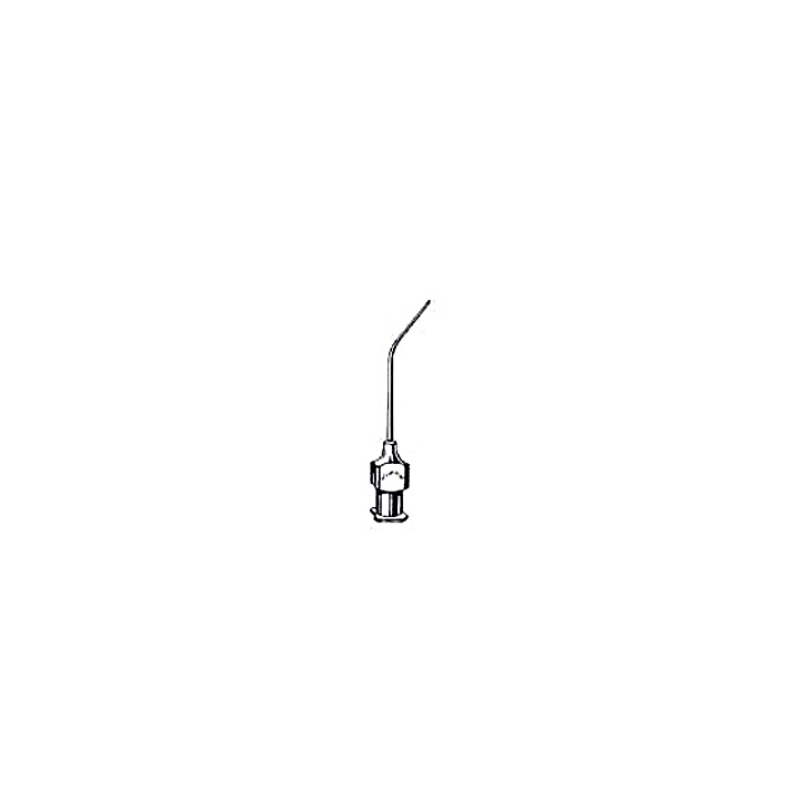 [KRA 1425ALL-02] Spülkanülen gebogen 1425 a LL Gr. 2 Stumpf, konisch, Ø 1,20/0,60, 30 mm lang