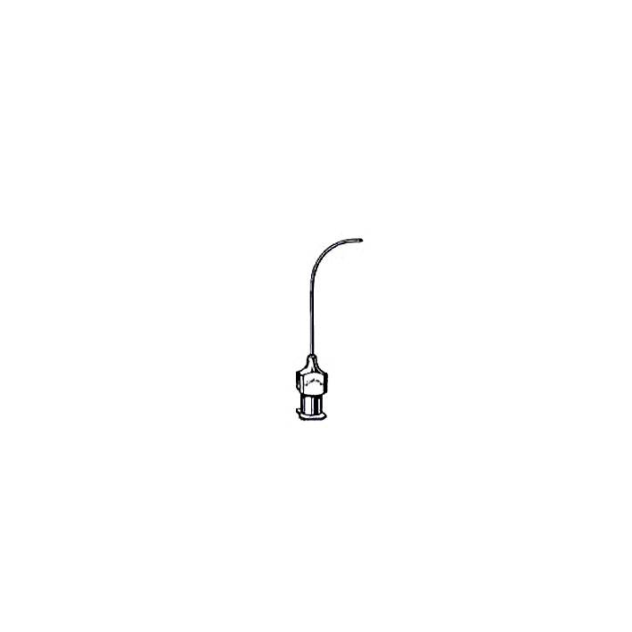 Spülkanülen gebogen 1427 a LL Stumpf, Ø 0,67, 33 mm lang, unsteril