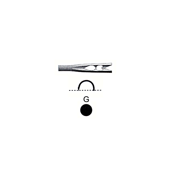 Haut- und Muskelnadeln G 312 Gr. 6 mit Federöhr