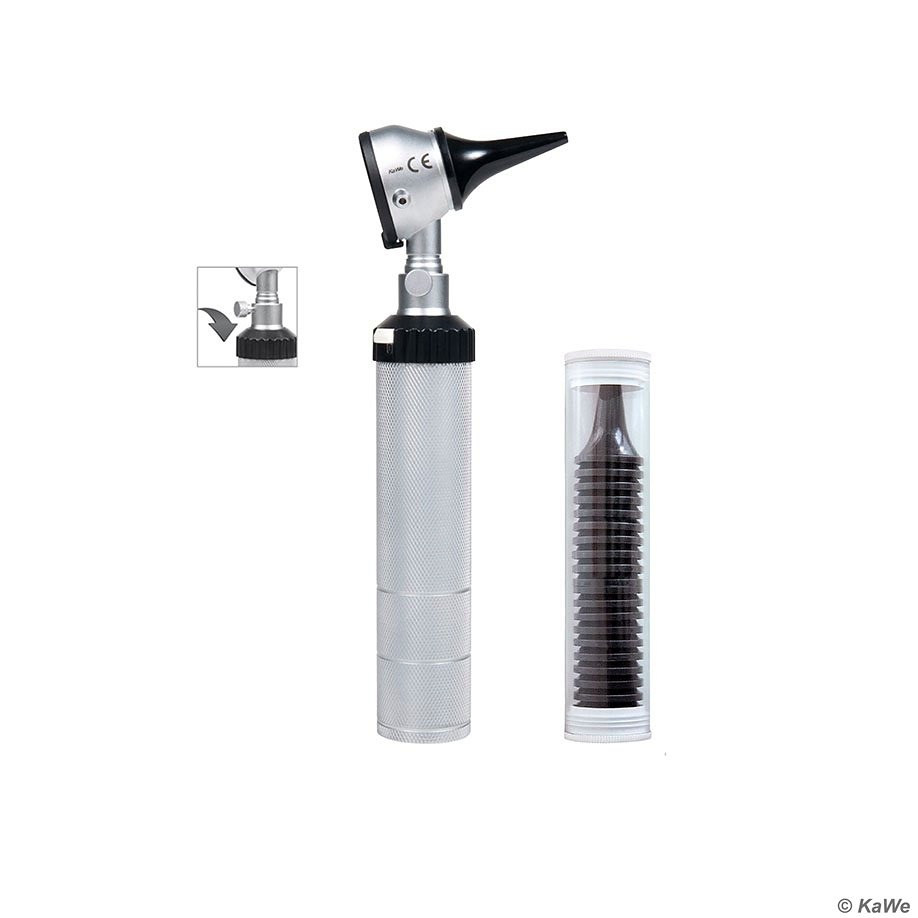 [KUW 01.11110.001] KaWe €OLIGHT C10 Otoskop 2,5 V, VL Griff C mit Schraubverschluss