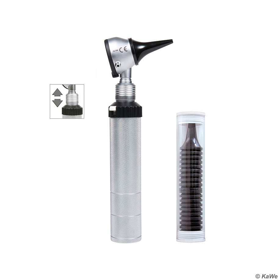 [KUW 01.11130.001] KaWe €OLIGHT C30 Otoskop 2,5 V, VL Griff C mit Clic-Verschluss