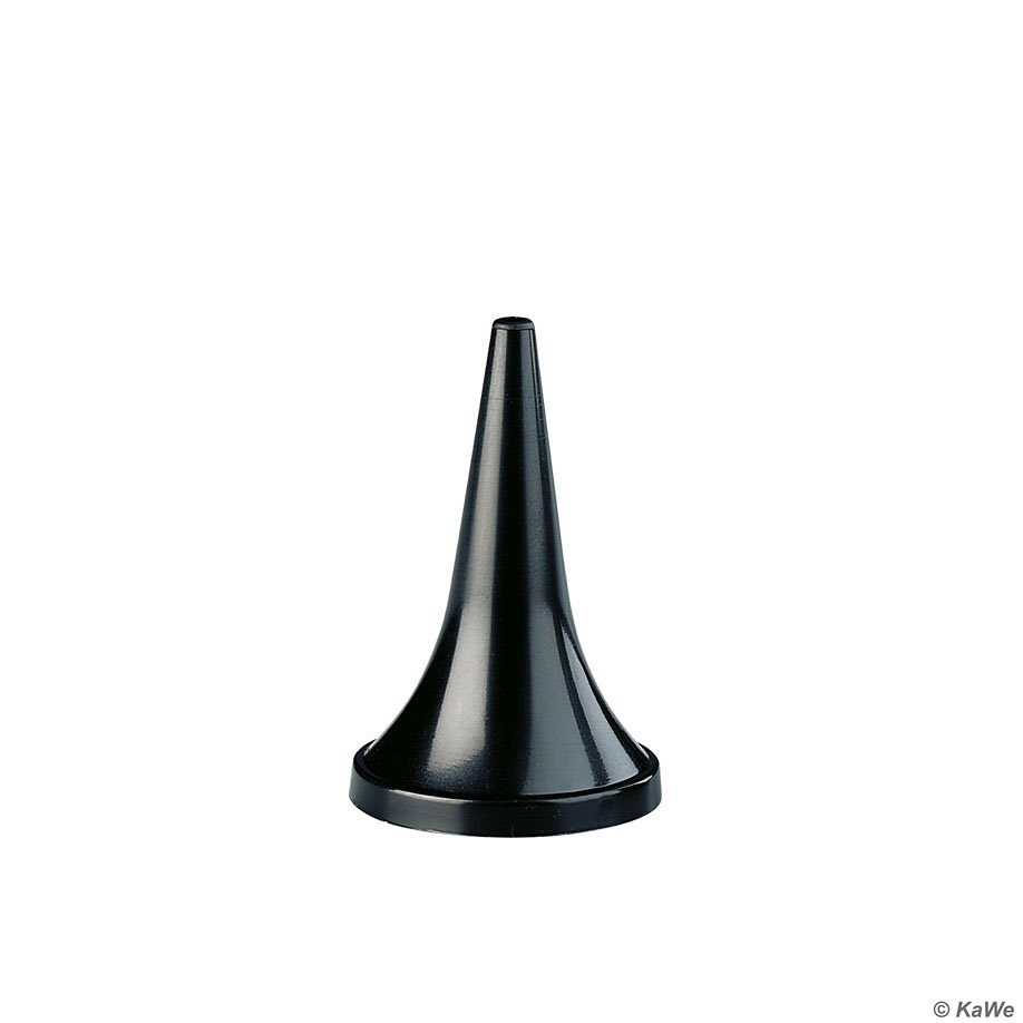 [KUW 01.71111.002] Einweg-Ohrtrichter klein, schwarz Ø 2,5 mm (1000 Stck.)