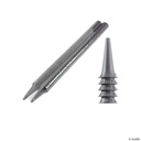 Einweg-Ohrtrichter klein, anthrazit Ø 2,5 mm (10 x 100 Stck.)