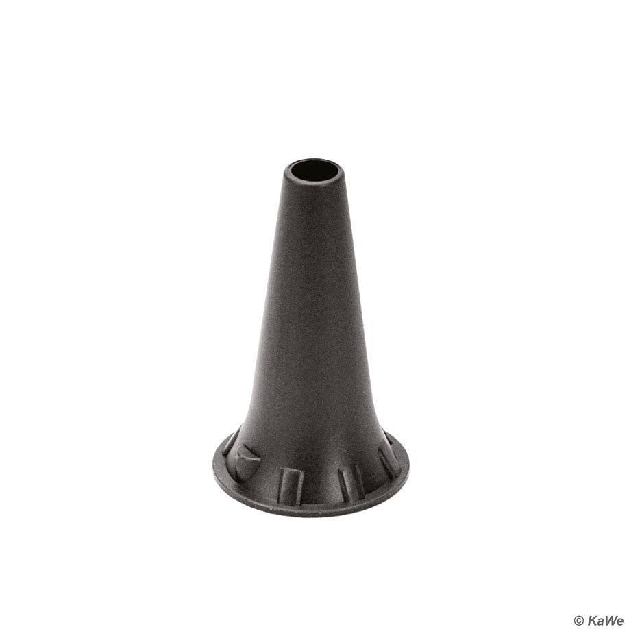 [KUW 01.71221.002] Einweg-Ohrtrichter groß, anthrazit Ø 4 mm (1000 Stck.)