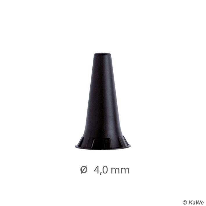 [KUW 01.72213.001] Dauer-Ohrtrichter schwarz, Ø 4 mm (10 Stck.)
