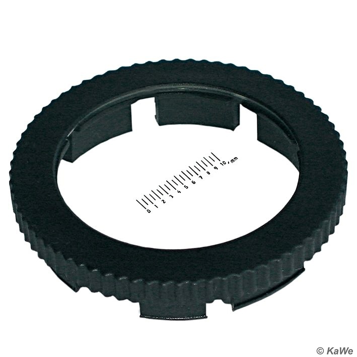 [KUW 01.99010.001] Kontaktscheibe Ø 25 mm passend zu Allen KaWe-Dermatoskopen