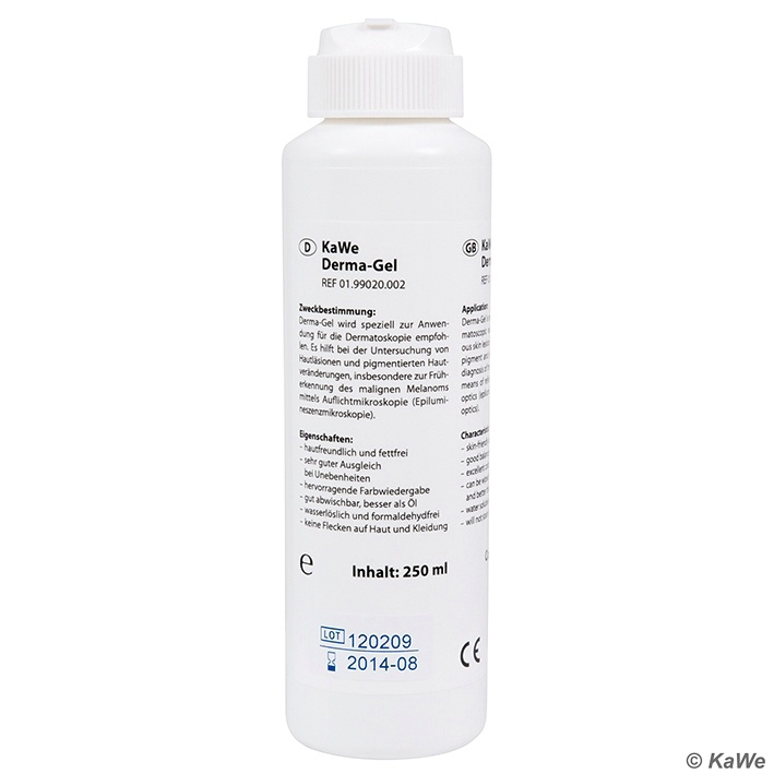 KaWe Derma-Gel 250 ml Dermatoskop-Gel (5 Stck.)