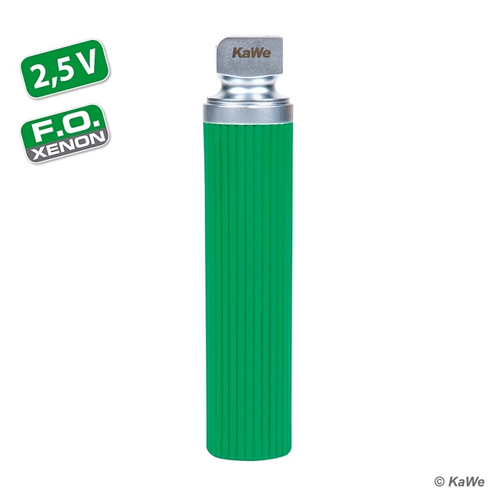 [KUW 03.41001.721] F.O. Xenon-Economy-Batteriegriff C Mittel, 2,5 V, grün