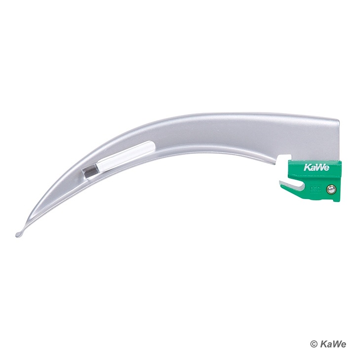 [KUW 03.44014.642] Macintosh Einmal-Spatel Gr. 4, Metall Unsteril (10 Stck.)