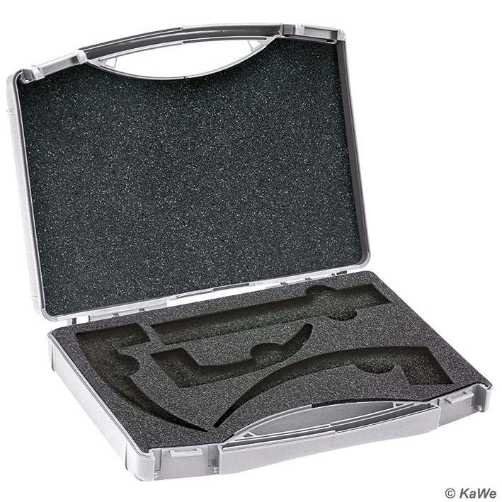 [KUW 03.90001.261] Laryngoskop-Koffer Für 3 Spatel + 1 Griff