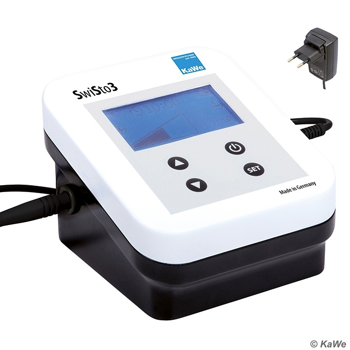 [KUW 05.19110.002] SwiSto3 Iontophoresegerät allein Inkl. Ladestecker