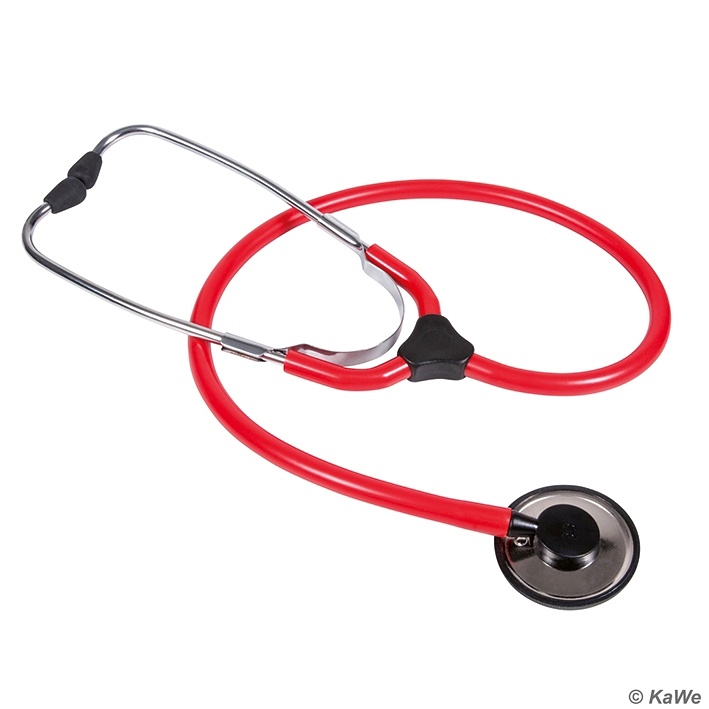 [KUW 06.10100.014] KaWe-COLORSCOP Plano Stethoskop, rot