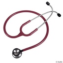 Kinder-Prestige Stethoskop Edelstahl Burgunder