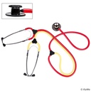 Schwestern-Lehr-Stethoskop Duo Rot-gelb