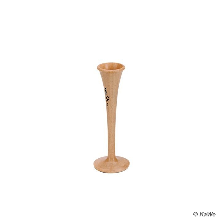 [KUW 06.46117.001] Pinard-Stethoskop aus Buchenholz 17 cm lang, Ø 44 mm