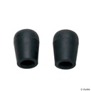 Ohroliven schwarz, innen Ø 6,5 mm (10 Stck.)