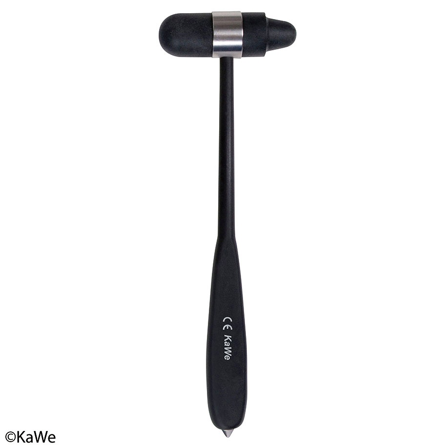 Colorflex Reflex- und Perkusionshammer Groß, schwarz, 22 cm lang