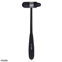 Colorflex Reflex- und Perkusionshammer Groß, schwarz, 22 cm lang