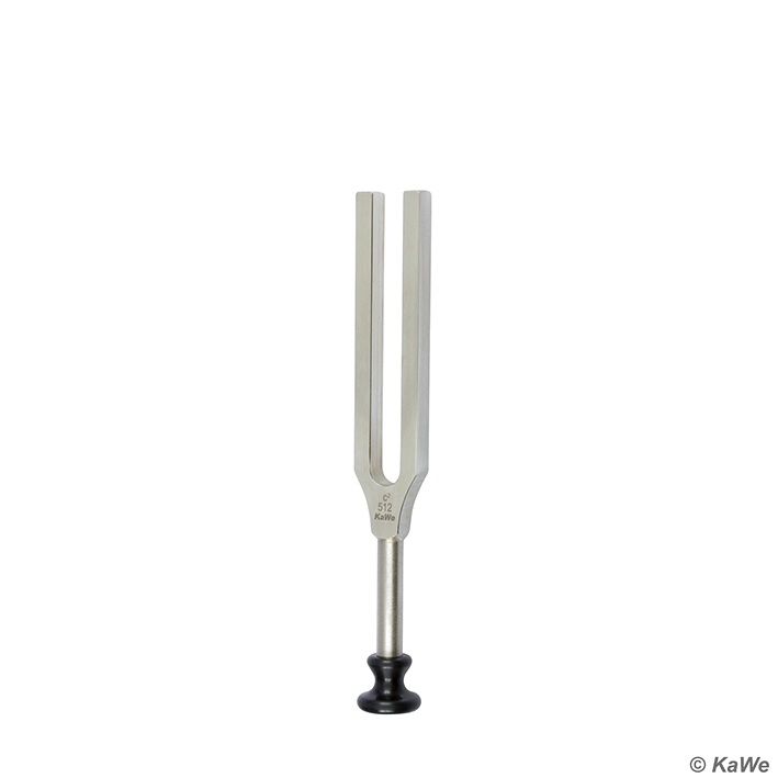 Stimmgabel nach Lucae c2 512 Hz Ohne Dämpfer mit Kunststofffuß