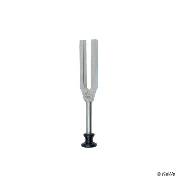 Stimmgabel nach Lucae c3 1024 Hz Ohne Dämpfer mit Kunststofffuß