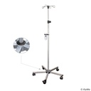 Infusionsständer 5-Fuß Schwere Ausführung