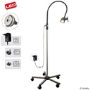 KaWe MASTERLIGHT LED-Praxisleuchte 5-Fuß-Fahrstativ, 12 V / 7 W