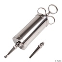 Ganzmetallspritze nach Schimmelbusch Mit 2 Kanülen 100 ccm