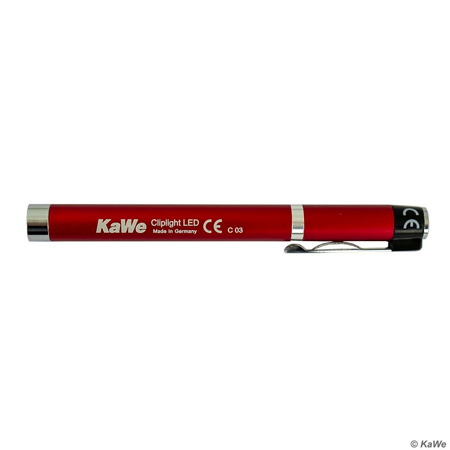 [KUW 12.05401.014] CLIPLIGHT LED Diagnostik-Leuchte Rot mit Clipkontakt (6 Stck.)