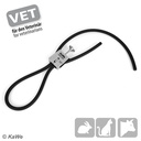Stripp-Quick Stauschlinge VET, schwarz 60 cm lang