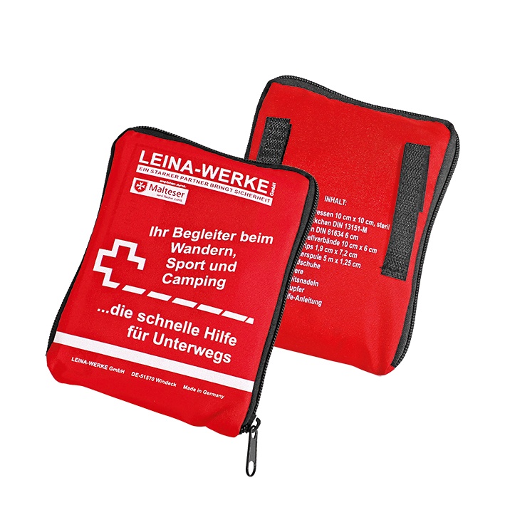 [LEW 50005] Erste-Hilfe Reise-Set, rot