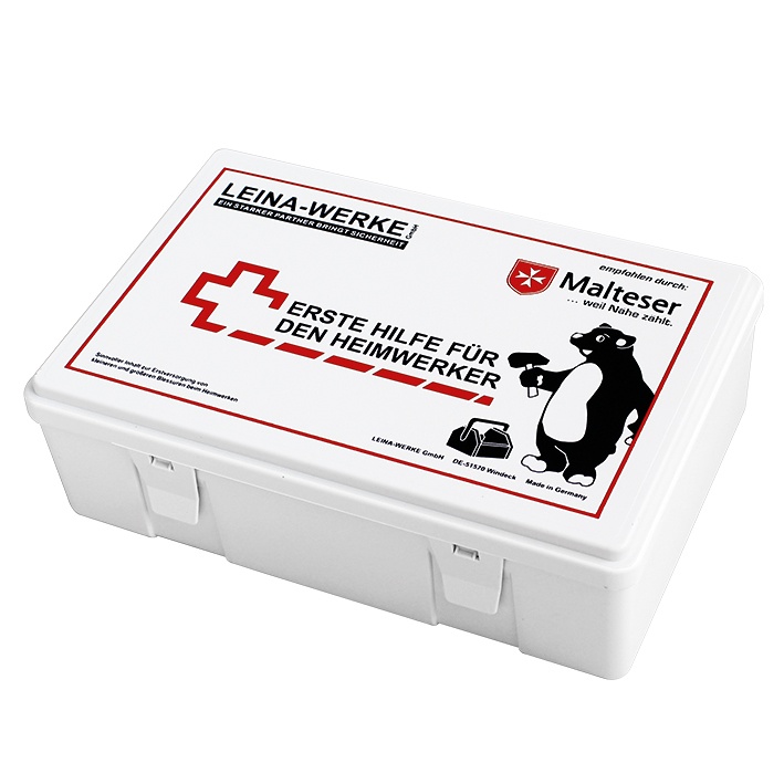 Erste-Hilfe-Set Heimwerker, weiß
