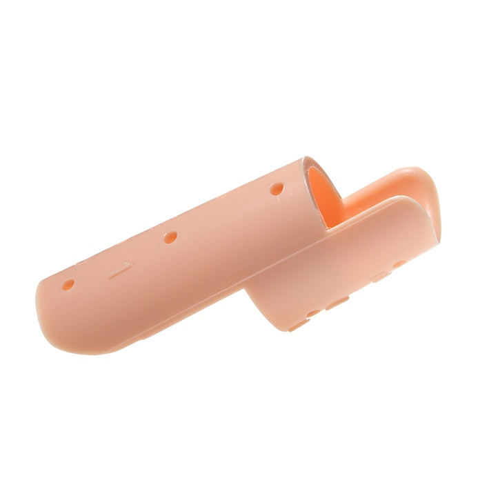 Fingerschiene nach Stack Für Knopflochfinger, hautfarben Gr. 1
