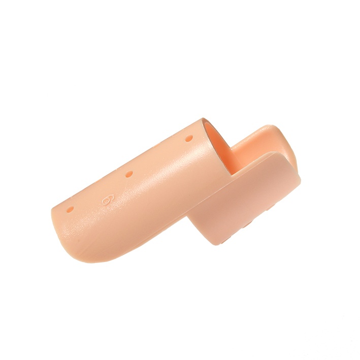 Fingerschiene nach Stack Für Knopflochfinger, hautfarben Gr. 6