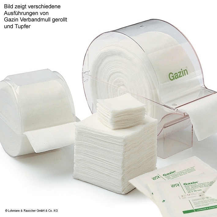 [LOH 12010] Gazin Verbandmull 5 m x 6 cm