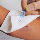 Vliwasoft Vliesstoffkompressen steril 6-lagig, 10,0 x 10,0 cm (50 x 2 Stck.)