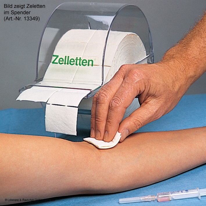 [LOH 13356] Zelletten 5 x 4 cm (2 Rl. à 500 Tupfer)