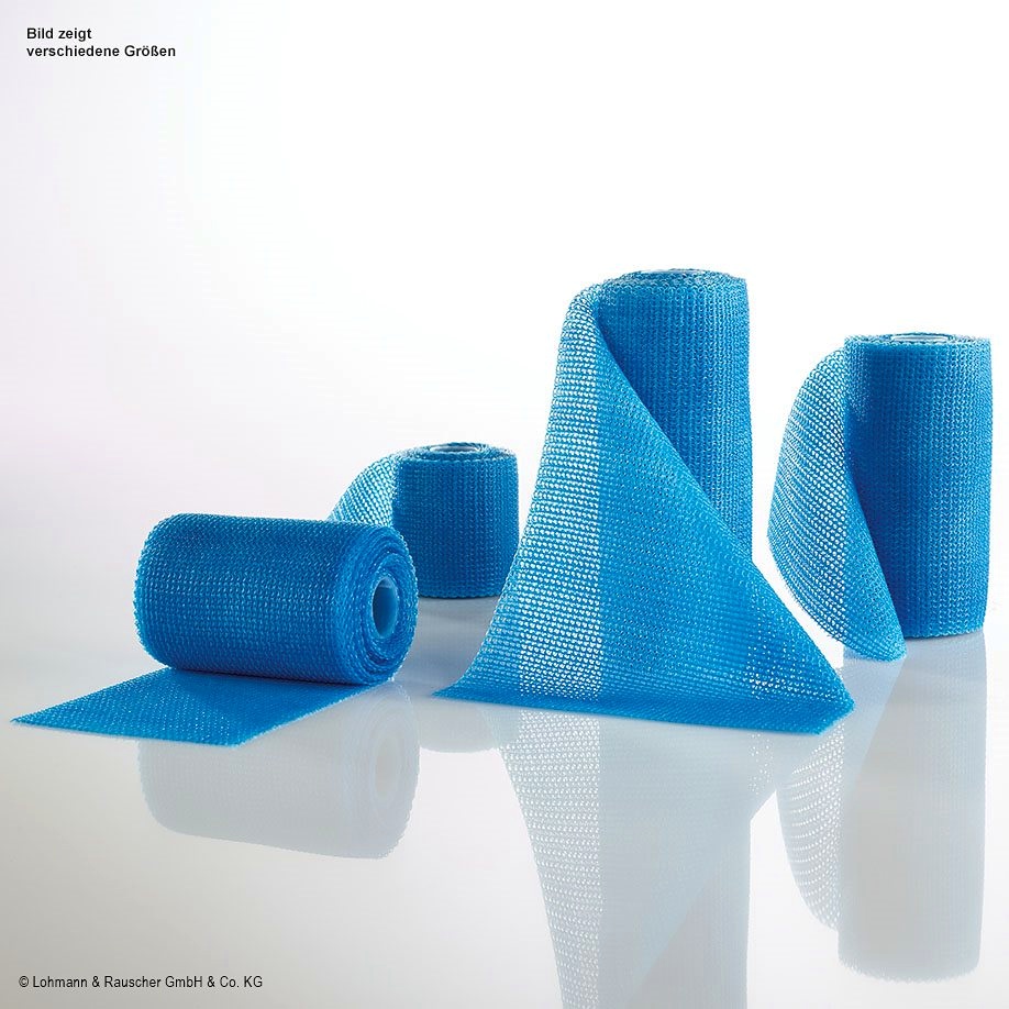 Cellacast Xtra blau, 3,6 m x 10 cm Synthetische Stützverbände (10 Stck.)
