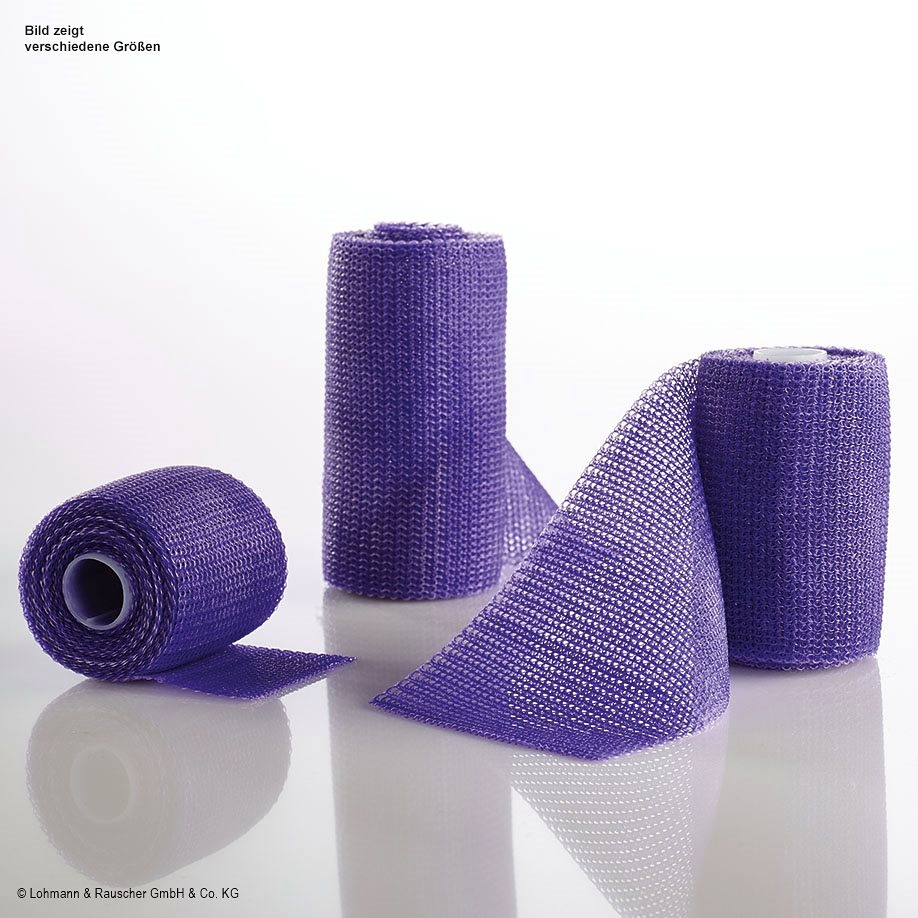 [LOH 139867] Cellacast Xtra lila, 3,6 m x 5 cm Synthetische Stützverbände (10 Stck.)