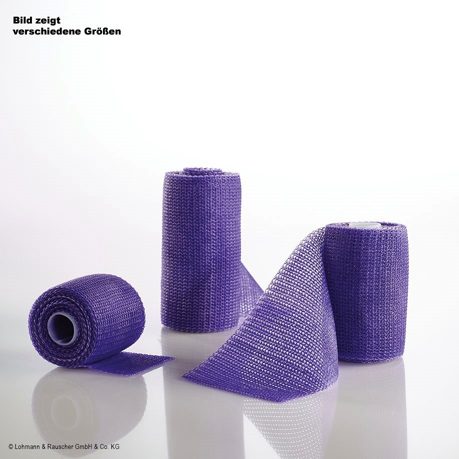 [LOH 139868] Cellacast Xtra lila, 3,6 m x 7,5 cm Synthetische Stützverbände (10 Stck.)